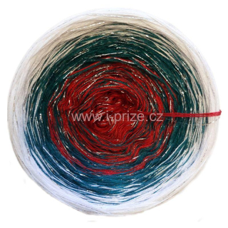 MOOL RAINBOW č.L301 (stříbrný lurex)