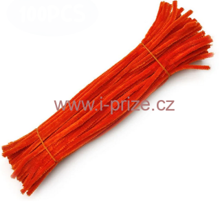 Chlupatý dekorativní drátek délka 30cm