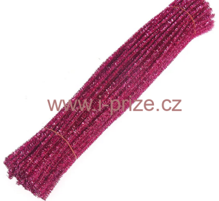 Chlupatý dekorativní drátek délka 30cm