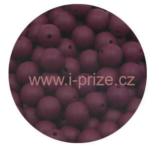 Silikonový korálek 12 mm č.45