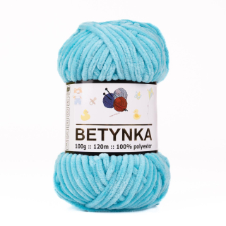 Betynka 335, světlá tyrkysová