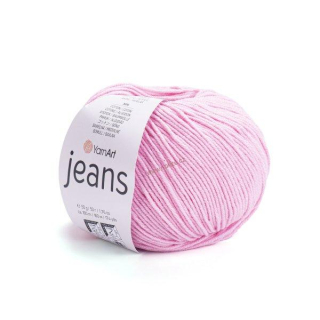 Jeans 36, světle růžová