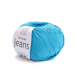 Jeans 55, tyrkysová
