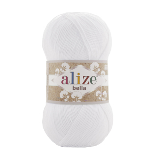 Bella 55, bílá, 100 g