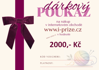 Dárkový poukaz 2000,- Kč