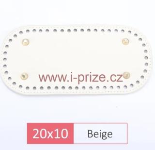 Koženkové dno 20x10 cm 